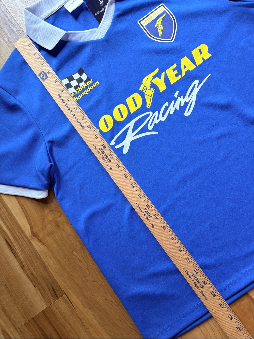 Goodyear Racing Collared Jersey Large NWT - Picture 7 of 7